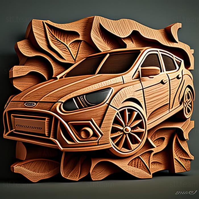 3D модель Ford Focus (STL)